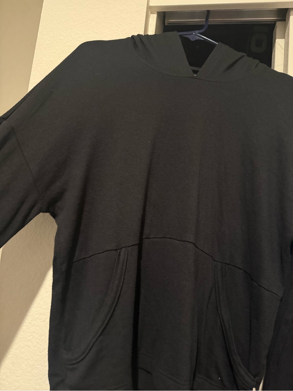 UGG Black Women’s Pullover Hoodie with Front Pockets